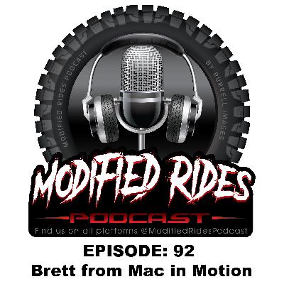Brett Macadams with Mac in Motion