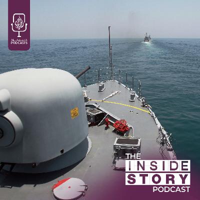 Why does the US have a large military presence in the Gulf?
