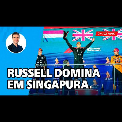 165. George Russell conquista a vitória no GP de Singapura, com Max Verstappen em segundo e Lando Norris em terceiro.