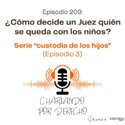 209. ¿Cómo decide un Juez quién se queda con los niños? 209. ¿Cómo decide un Juez quién se queda con los niños?
