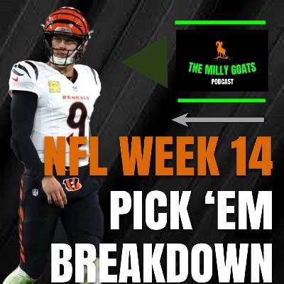 NFL Week 14 Pick 'em Contest Breakdown with Special Guest - JBonez