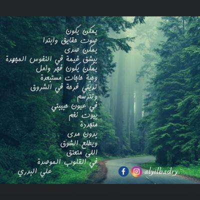 يمكن يكون ( علي البدري )