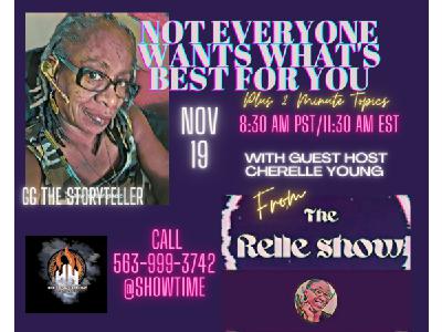 Ovasi Views:Not Everyone Wants What's Best for You -Guest Host Cherelle Young