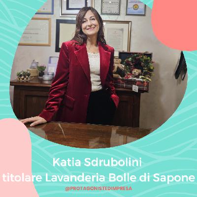 Katia Sdrubolini - titolare Lavanderia Bolle di Sapone