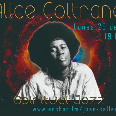 Alice Coltrane con el Gato que Fuma