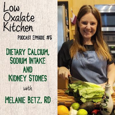 #6 Dietary Calcium, Sodium Intake and Kidney Stones  - Melanie Betz MS, RD, CSR, CSG