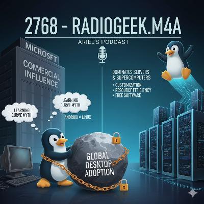 #Radiogeek - Hablemos de Linux y porque no domina el mercado de consumo - Nro 2768