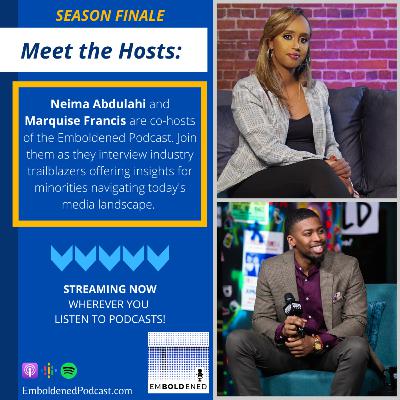 Meet the hosts: Neima Abdulahi and Marquise Francis Meet the hosts: Neima Abdulahi and Marquise Francis