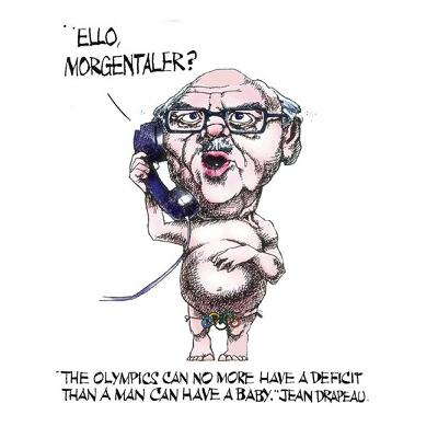 Montreal cartoonist Terry Mosher is releasing a book based on the 1976 Olympics