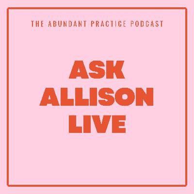 Episode #718: Ask Allison Live