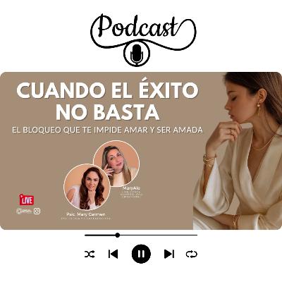 Cuando el éxito no basta... el bloqueo que te impide amar y ser amada❤️ Cuando el éxito no basta... el bloqueo que te impide amar y ser amada❤️