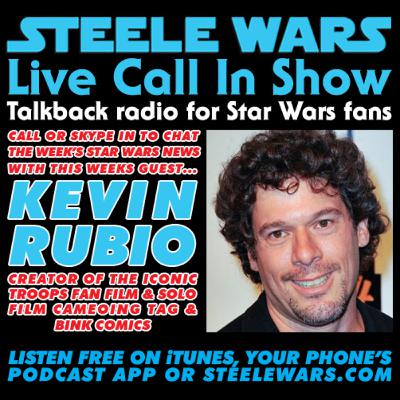 Live Call In Show – Ep 45 : Kevin Rubio talks Tag & Bink in Solo & listener calls
