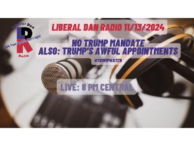 #DonaldTrump has no mandate and his appointments suck #TrumpWatch