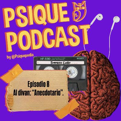 Al divan: “Anecdotario”.