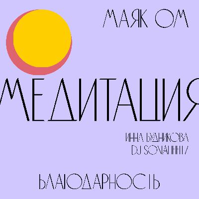 Медитация благодарности┊Инна Будникова & dj soniaheifitz Медитация благодарности┊Инна Будникова & dj soniaheifitz