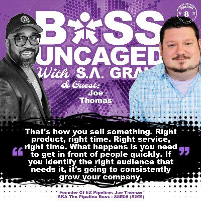 Founder Of EZ Pipeline: Joe Thomas AKA The Pipeline Boss - S8E08 (#259) Founder Of EZ Pipeline: Joe Thomas AKA The Pipeline Boss - S8E08 (#259)