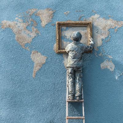 leveraging the probability mindset to hypothesize that expanding on the philanthropy journalism global network+combining that with the street art by pasting philanthropy journalism around the world?