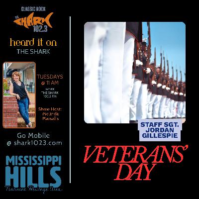 Veterans Day with Staff Sgt. Jordan Gillespie Veterans Day with Staff Sgt. Jordan Gillespie