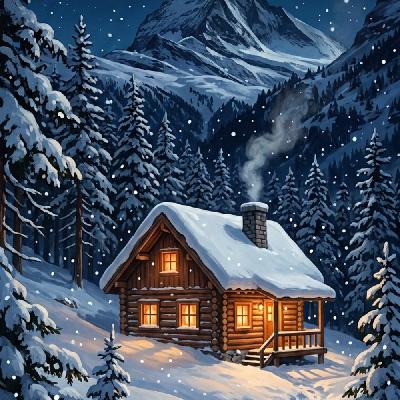 5分钟入睡 | 阿尔卑斯雪夜物语·借一点山的沉默安眠