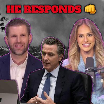 Eric Trump CALLS OUT Gavin Newsom’s “WONDERFUL JOB” in California