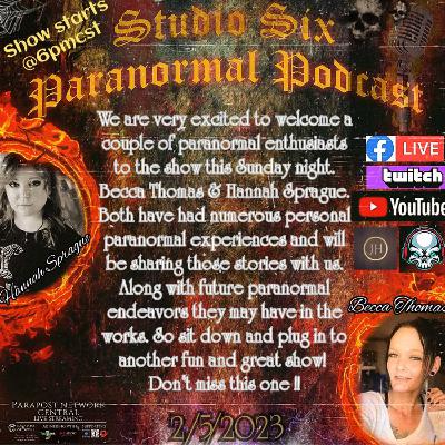 Interview with Becca Thomas and Hannah Sprague Interview with Becca Thomas and Hannah Sprague