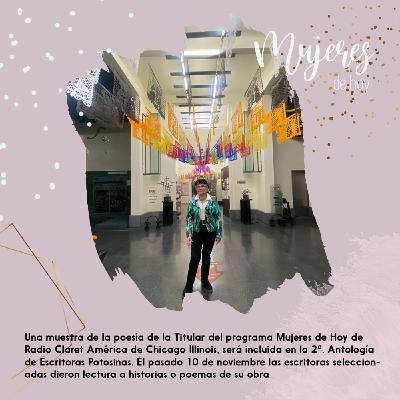 Andrea Saldaña Rivera es incluida en Antología de Escritoras Potosinas. Andrea Saldaña Rivera es incluida en Antología de Escritoras Potosinas.