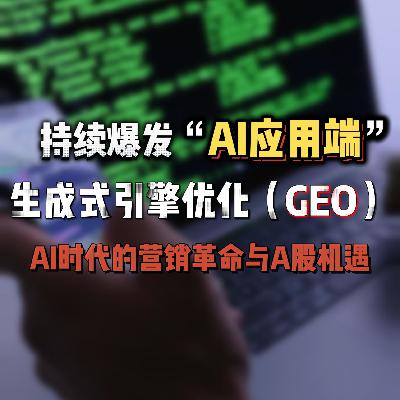 持续爆发！AI应用端板掀起热潮，生成式引擎优化（GEO）
