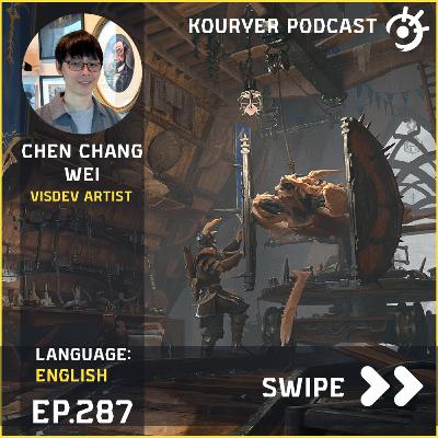 From Industrial Design to Visual Development with Chen Chang Wei - Kouryer podcast #287