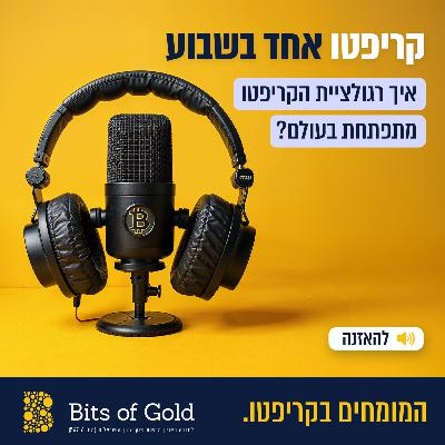קריפטו אחד בשבוע: איך רגולציית הקריפטו מתפתחת בעולם? קריפטו אחד בשבוע: איך רגולציית הקריפטו מתפתחת בעולם?