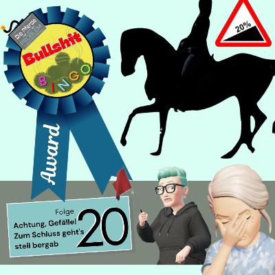 Achtung, Gefälle! Zum Schluss geht´s steil bergab