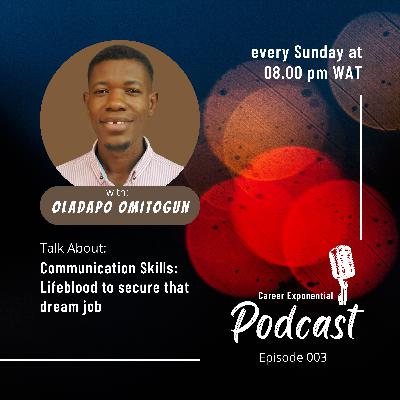 Communication Skills: A lifeblood to secure that dream job.