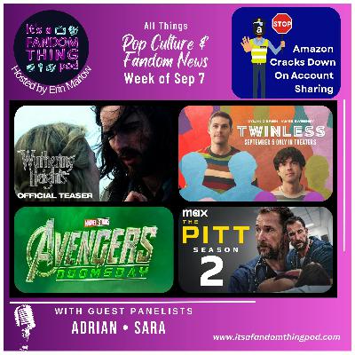 Pop Culture and Fandom News for the Week of September 7th