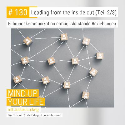 Leading from the inside out Teil 2 - Führungskommunikation ermöglicht stabile Beziehungen #130 Leading from the inside out Teil 2 - Führungskommunikation ermöglicht stabile Beziehungen #130