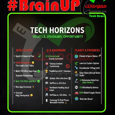 #BrainUp كبر دماغك اخبار التكنولوجيا اليوم 16 نوفمبر 2025