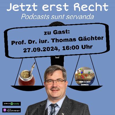 #018 (feat. Prof. Dr. Thomas Gächter) – vom Dekan, Schwachpünkt vo Bologna und wieso mir falsch lerned