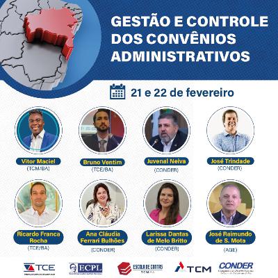 Evento Gestão e Controle dos Convênios Administrativos