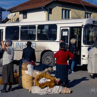 Refugees... for the first time