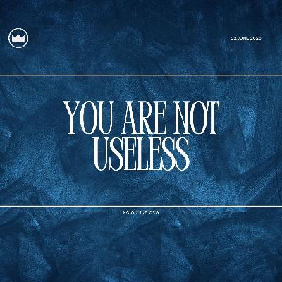 You Are Not Useless You Are Not Useless