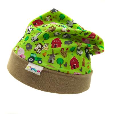 Gorro algodón infantil marca Mamalú. Colorido.cl 🌈