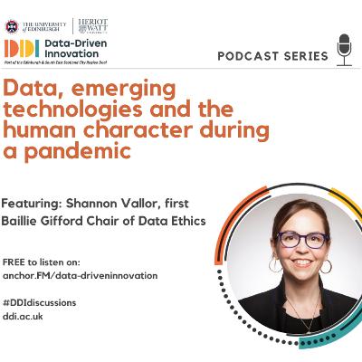DDI Podcast : Shannon Vallor :Data, emerging technologies and the human character during a pandemic. DDI Podcast : Shannon Vallor :Data, emerging technologies and the human character during a pandemic.