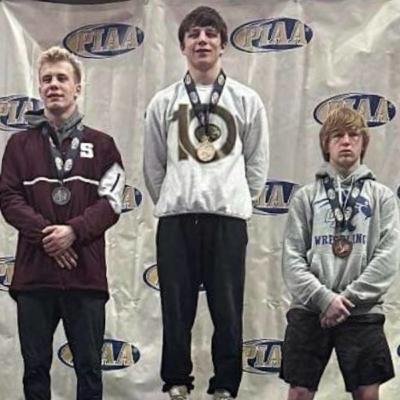 Kollin Rath of Bethlehem Catholic, wins his 1st state championship after a grueling Sophomore season