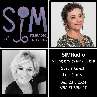 Mixing It With Nicki Kris - Artist, Composer, and Bandleader - Leti Garza