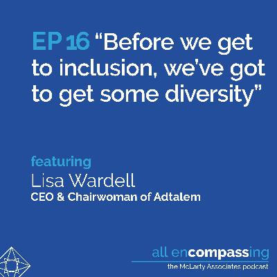 “Before we get to inclusion, we got to get some diversity.” “Before we get to inclusion, we got to get some diversity.”