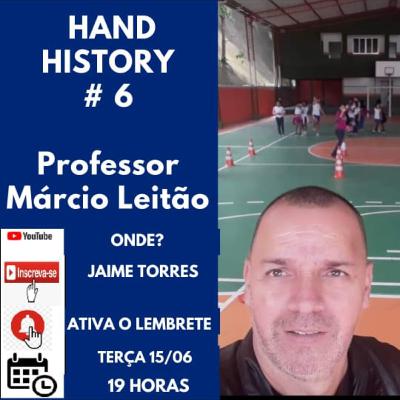 🤾‍♂️Hand History #6🇧🇷 - Profº Márcio Leitão