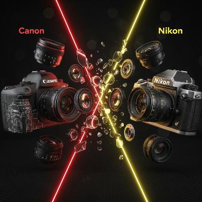 Piksel Savaşları: Canon vs. Nikon – Bitmeyen Rekabetin Tarihi