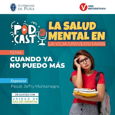 Cuando ya no puedo más