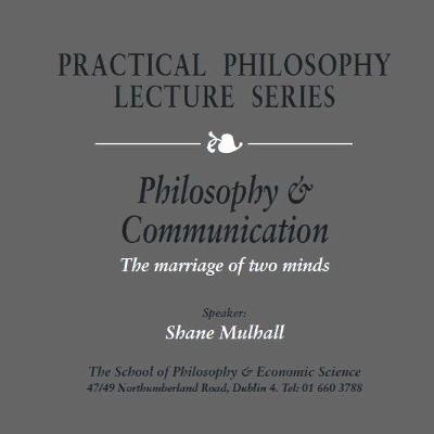 Philosophy & Communication Philosophy & Communication