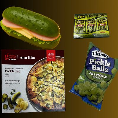 Pickle Taste Test Gone Wild: Peter and Cecil Review Pickle Snacks, Pickle Pizza and Pickle Juice Shots Pickle Taste Test Gone Wild: Peter and Cecil Review Pickle Snacks, Pickle Pizza and Pickle Juice Shots