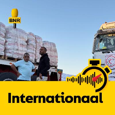 Voorlopig geen noodhulp via grensovergang Rafah,VS probeert boel te sussen