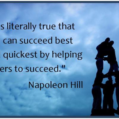 In order for you to win someone does not have to lose